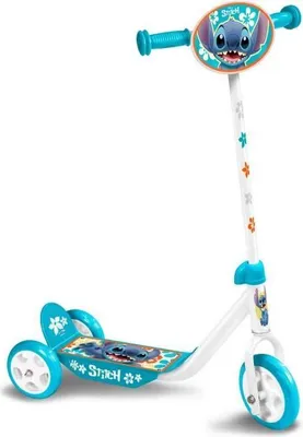Produktbild von Disney 3-Rad-Kindstep Vrijloop Junior Benzin Blauw Weiß