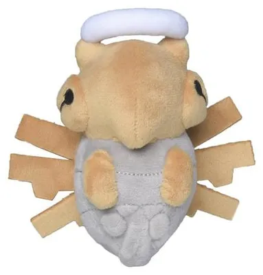 Produktbild von Pokemon Ninjatom Kuscheltier - 14 cm Plüschtier Shedinja