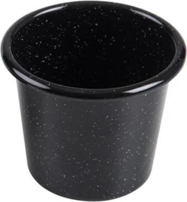 Image de Riess Moule à muffins haut Ø8cm noir émail