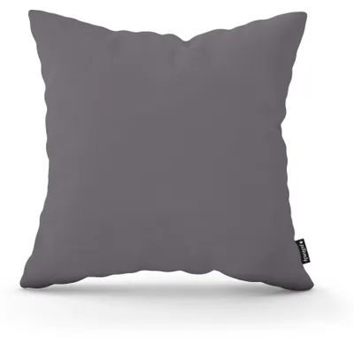 Obrázek produktu pro Dekorativní polštář hladký Šedý melír 45 × 45 cm