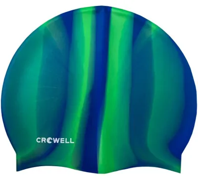Produktbild von Crowell - "Multi Flame" Schwimmkappe MR78487 (Einheitsgröße) (Blau/Grün)