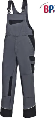 Produktbild von BP® Latzhose - dunkelgrau/schwarz - 64n
