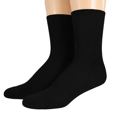 Produktbild von Herren Socken aus Bio Baumwolle 1:1 Rippe Schwarz Größe 41-42