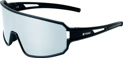 Obrázek produktu pro Sportovní sluneční brýle YEAZ Black/Silver Mirror SUNWAVE