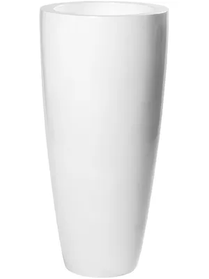 Produktbild von Pottery Pots – Dax L – Ø 37 cm x H 80 cm – Glänzend Weiß
