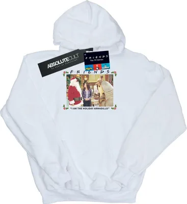 Produktbild von Friends - "I Am The Holiday Armadillo" Kapuzenpullover für Herren BI10219 (M) (Weiß)