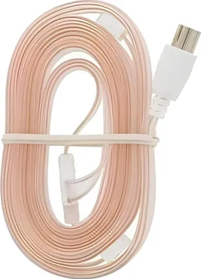 Image de Antenne jetable S-Impuls Dipôle Coupleur coaxial, câble de raccordement de 1,8 m, antenne intérieure, 75 ohms, 1 pièce.