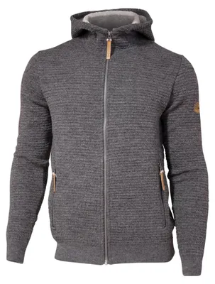 Produktbild von Ivanhoe Weste Morel Hood Male für Männer aus Wolle - Grau - Grau