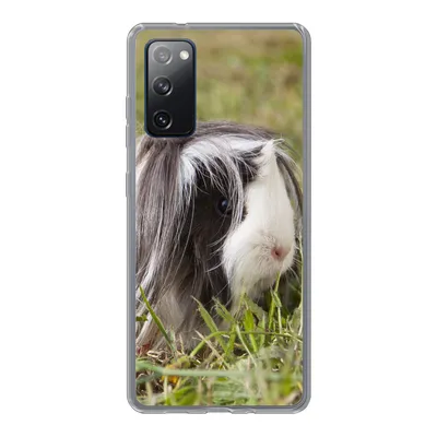 Produktbild von MuchoWow® Handyhülle Schutzhülle Hülle für Samsung Galaxy S20 FE Langhaar-Meerschweinchen Silikon Softcase Handy Hülle - Abdeckung