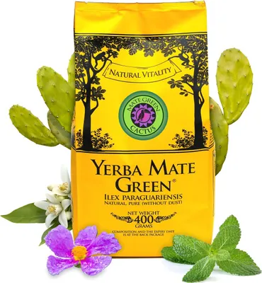 Obrázek produktu pro Yerba Mate Green CACTUS 400g YERBA MARKET