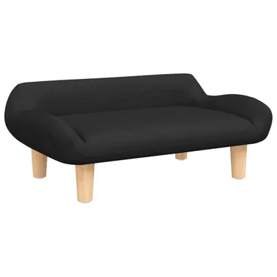 Produktbild von Kindersofa Schwarz 70x40x24 cm Stoff