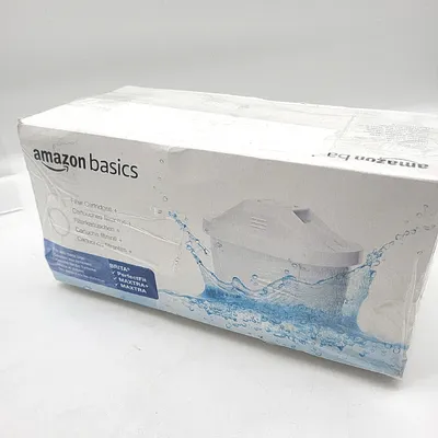 Produktbild von Amazon Basics Wasserfilterkartuschen 6 Stück Passend Alle -- Systeme Inkl.