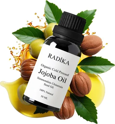 Produktbild von Jojobaöl, Kaltgepresst, 100% Rein, BIO, natürlich, 50 ml