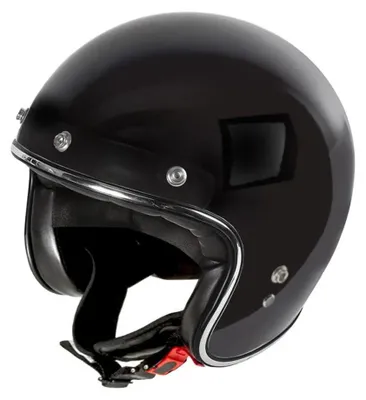 Produktbild von Gari G02x Fiberglass Jethelm Schwarz M Schwarz M
