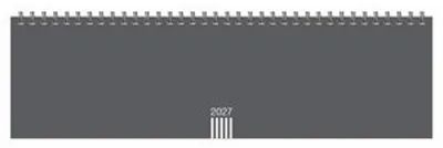 Image de Agenda hebdomadaire, anthracite 2027