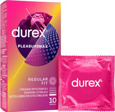 Produktbild von Durex Pleasuremax kondomy 10 ks