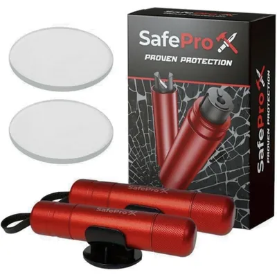 Produktbild von Notfallhammer Auto mit Gurtschneider 2er-Pack