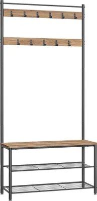 Produktbild von Garderobenschrank XL mit Sitzbank, 175 cm