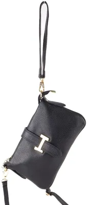 Produktbild von Echtleder-Handtasche Tirza –  Italy – Schwarz