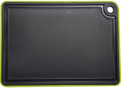 Produktbild von Schneidbrett, rutschfest 270x190x9 mm, schwarz