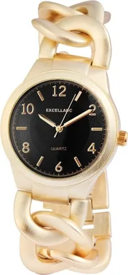 Produktbild von Excellanc Damenuhr mit Metallkettenarmband