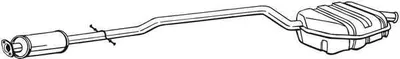 Produktbild von Bosal Endschalldämpfer  290-159