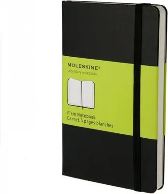 Obrázek produktu pro Moleskine 701030, Jednobarevný, Černá, A6, 192 listy, 70 g/m², Pevná vazba