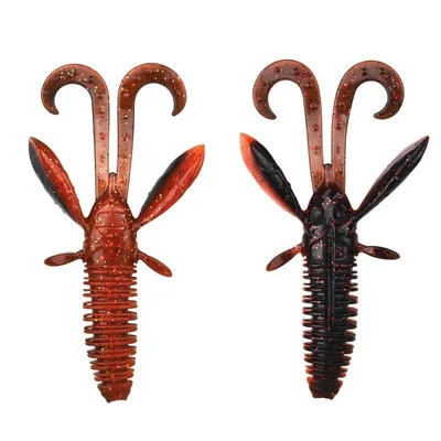 Obrázek produktu pro Spro Scent Series Insta Hog 9 cm 4 g – 5 gumových raků, barva: Red Lobster