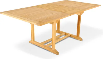 Produktbild von Gartentisch rechteckig ausziehbar Teakholz 180 - 240 cm KUBA