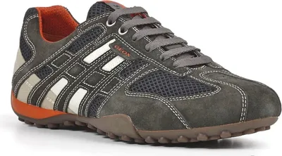 Image de Geox U Snake K Baskets pour hommes U4207K gris, Taille:48 EU