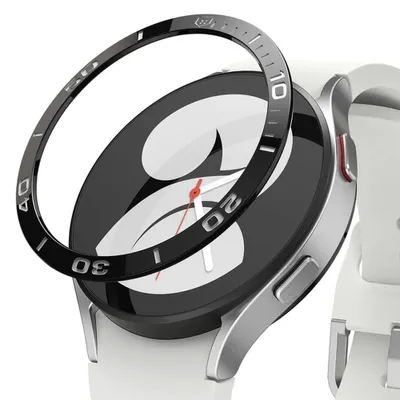 Obrázek produktu pro Ringke Styling Pouzdro s rámečkem a obálkou Samsung Galaxy Watch 5 40mm / 4 40mm černé (nerezová ocel) (GW4-40-02)
