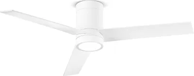 Obrázek produktu pro Stropní ventilátor s osvětlením Perenz 7185 B CT bílý – Ø 132 cm, 3 lopatky, 6 rychlostí, stejnosměrný motor 40 W, tichý