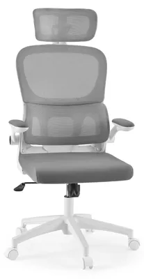 Produktbild von MyBuero Home Office Bürostuhl ERGOMY FLEX Schreibtischstuhl mit Armlehnen Stoff / Netzstoff Drehstuhl