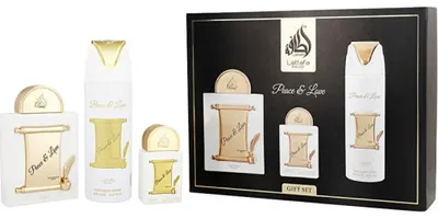 Produktbild von Lattafa Pride Peace & Love EDP 100 ml+  EDP 20 ml+  DEO VAPO 200 ml ( Unisex)