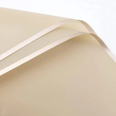 Produktbild von 20 Blätter 58 cm einfaches wasserdichtes doppelseitiges Blumenpapier für das Einpacken frischer Blumen Geschenkbox Verpackung (Kaki & Phnom Penh)