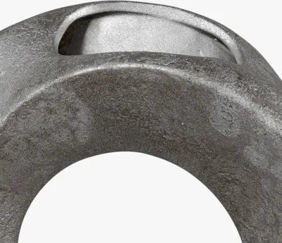 Produktbild von Formano - Vase rund Antik-Silber Höhe: 27 cm, Material: Keramik, Typ: Vase, Farbe: silber