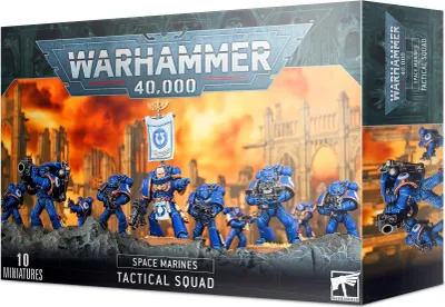 Obrázok produktu pre W40k: Space Marine Tactical Squad (10 figúrok)