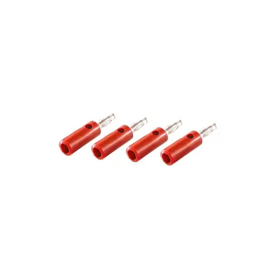 Produktbild von shiverpeaks BS56200-4R, Banana, Rot, Gerade, 4 Stück(e)