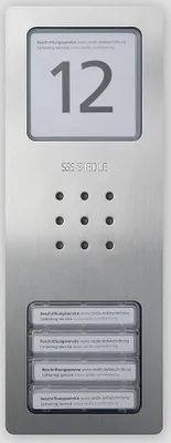 Produktbild von Siedle CA 850-4 E Audio-Tuerstation Compact Edelstahl 210008735-00