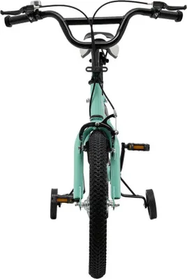 Produktbild von Kinderfahrrad mit Zickzackfelgen - Verstellbarer Sitz - Doppelradaufhängung - 5-8 Jahre - Weiß