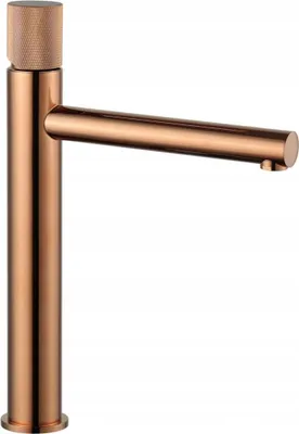 Produktbild von Mexen Elba One hohe Waschtischarmatur, roségold - 74111-60