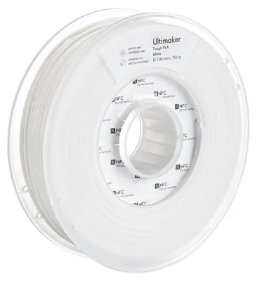 Immagine prodotto di UltiMaker 202301 Tough PLA Filament Tough PLA 2.85 mm 750 g White 1 pc(s)