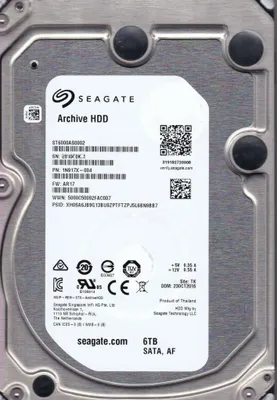 Produktbild von Seagate ST6000AS0002 6TB SATA 3,5"
