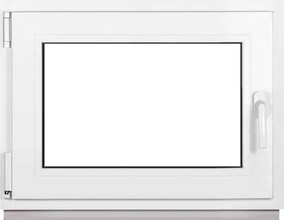Obrázek produktu pro Plastová okna Framex bílá Šířka x výška 75 x 50 cm (750 x 500 mm) dvojitá (32 mm) otočná/sklopná DIN levá - Premium - všechny velikosti
