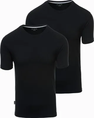 Obrázok produktu pre Ombre Clothing Pánska sada tričiek Tranys čierna XXL