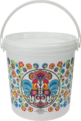 Produktbild von Browin Lebensmitteleimer Gwiozda - Mit Deckel, 10 L