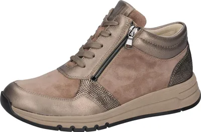 Obrázek produktu pro Waldläufer Dámské střední tenisky H-April Mid Top 957702 400 zlaté barvy