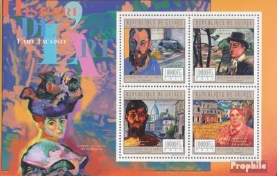 Produktbild von Briefmarken Guinea 2011 Mi 8818-8821 Kleinbogen (kompl. Ausgabe) postfrisch Fauvistische Kunst
