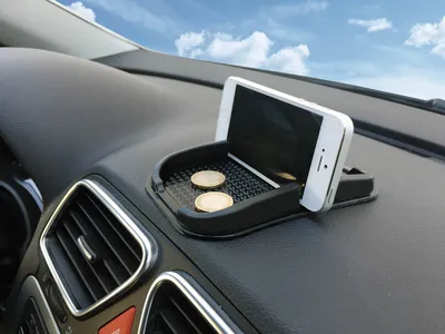 Produktbild von Anti Rutsch Matte VDP Handy für Smartphone KFZ Auto LKW Cockpit Haft Pad Armaturenbrett