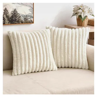 Produktbild von Plüsch Kissenbezug 40x40 Weihnachten Deko 2er Set